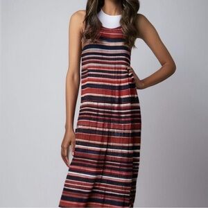 Penelope Rose Crochet Knit Tank Dress - Large